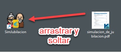 arrastra y soltar